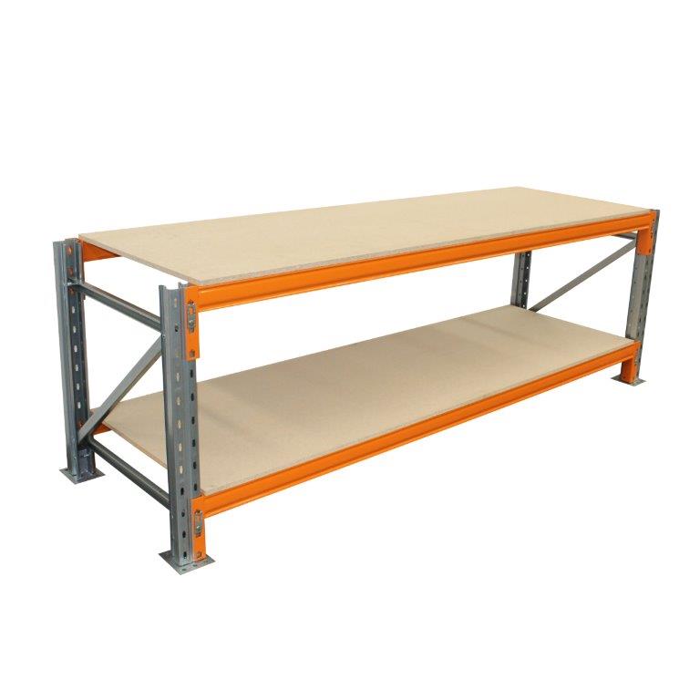 Rack Workbenches Benchmark Shelving, Workbench And Shelving Storage System