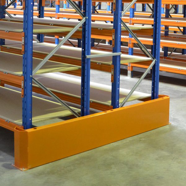 pallet-racking-end barrier-double-benchmark-shelving-storage-qld