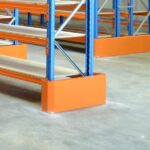 pallet-racking-end barrier-single-benchmark-shelving-storage-qld