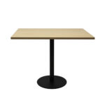 CBT990-square-meeting table-natural-oak-black-benchmark